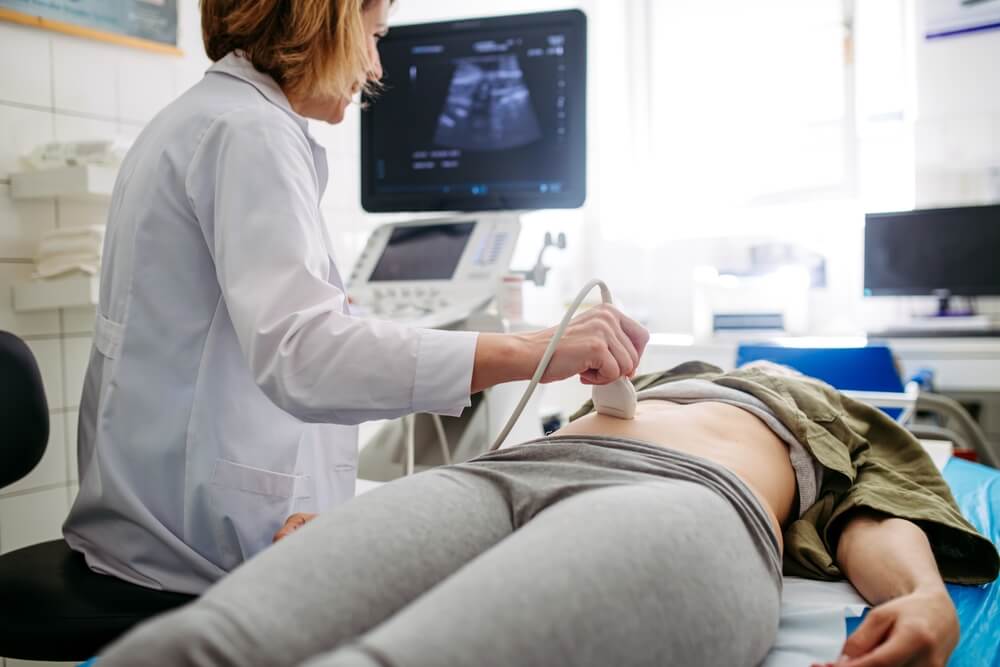 Ultrasound imaging to diagnose uterine fibroids