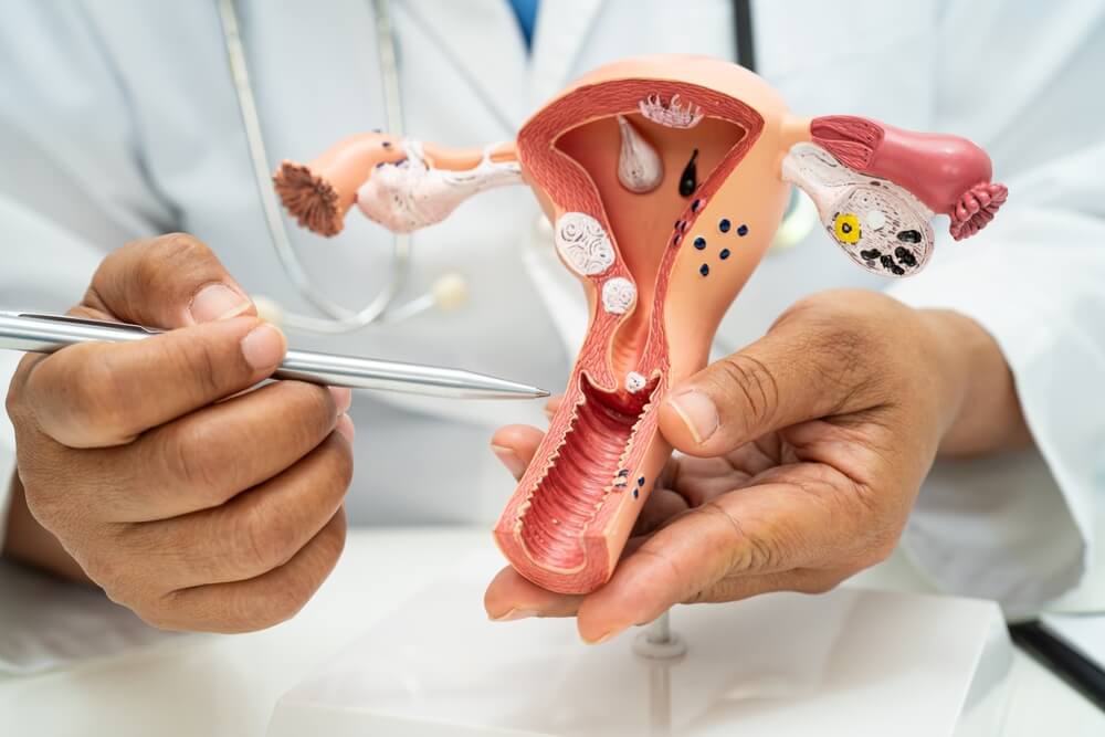 Uterine fibroids are a common cause of an enlarged uterus, but other conditions may also cause it.